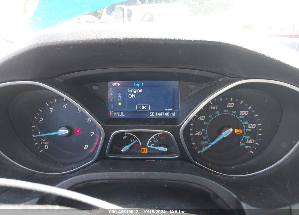 2014 FORD FOCUS SE VIN: 1FADP3K2XEL259779