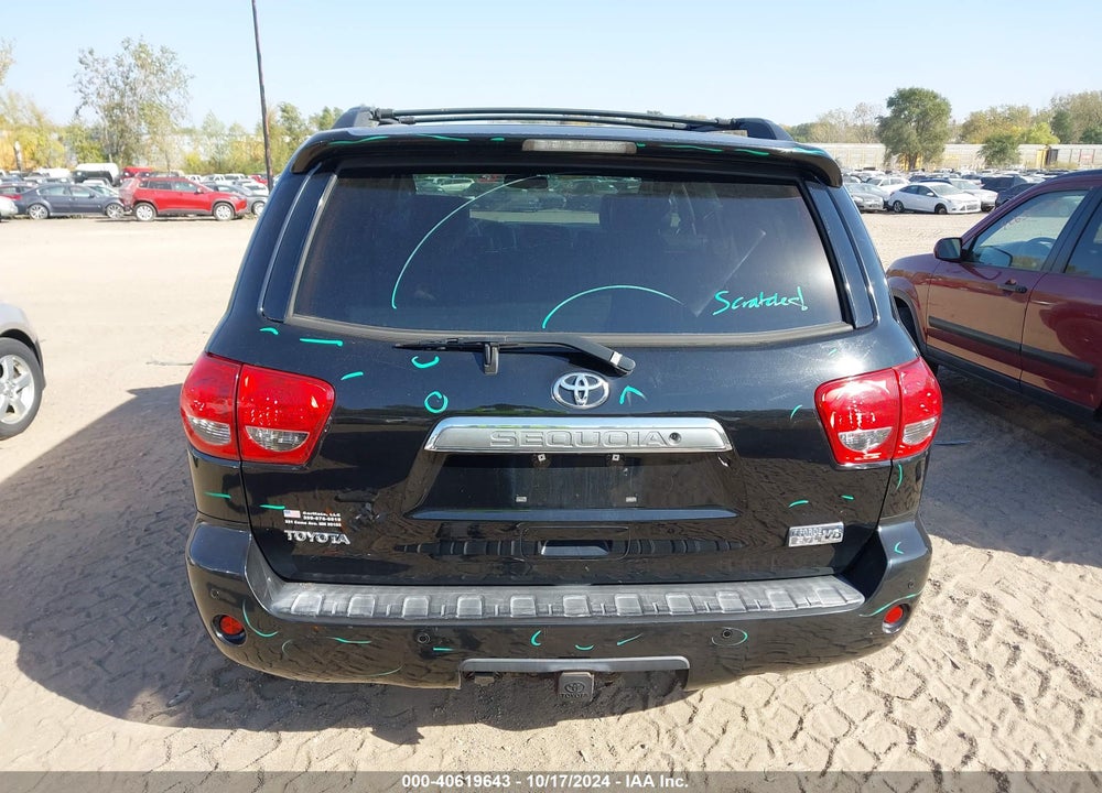 2008 TOYOTA SEQUOIA LIMITED 5.7L V8 VIN: 5TDBY68A98S001223