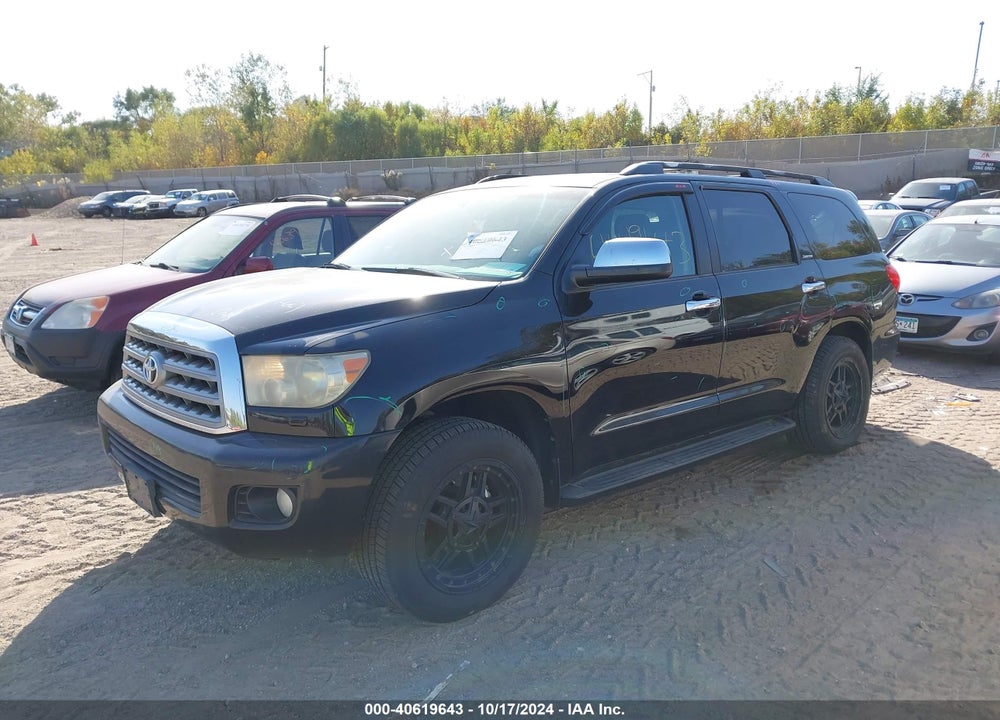 2008 TOYOTA SEQUOIA LIMITED 5.7L V8 VIN: 5TDBY68A98S001223