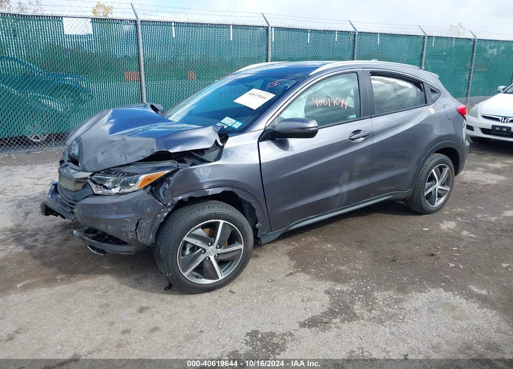 2022 HONDA HR-V AWD EX VIN: 3CZRU6H52NM728514
