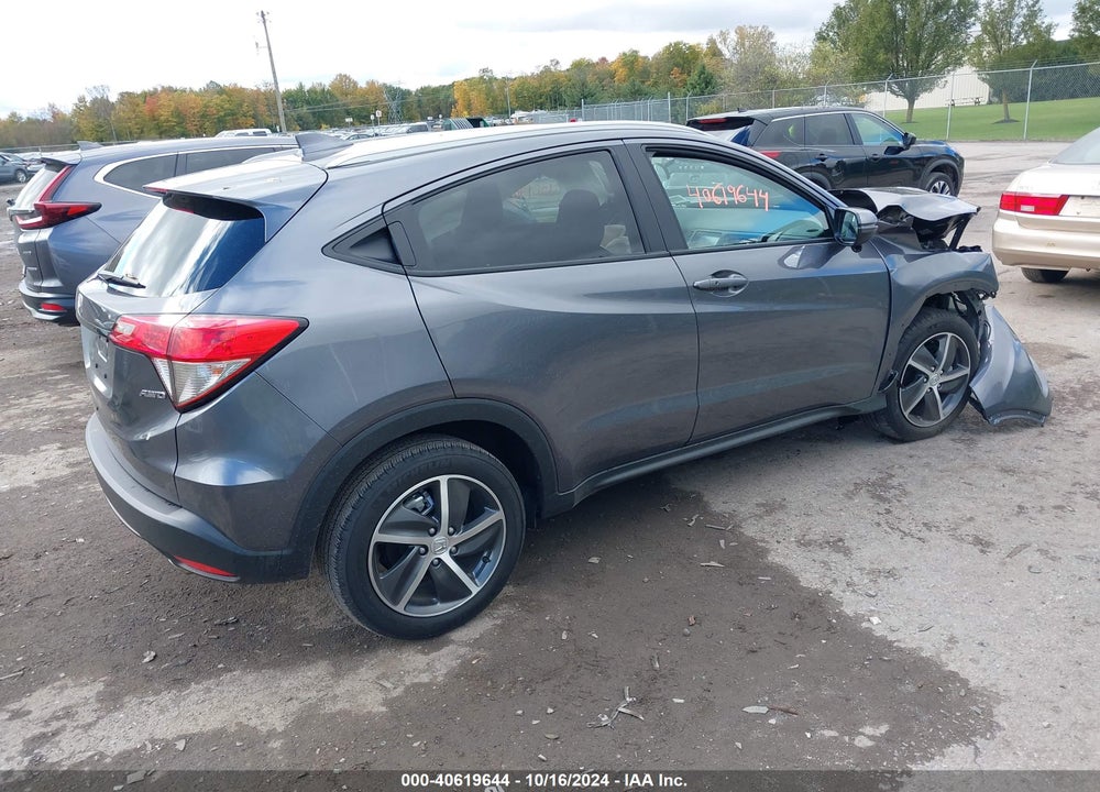 2022 HONDA HR-V AWD EX VIN: 3CZRU6H52NM728514