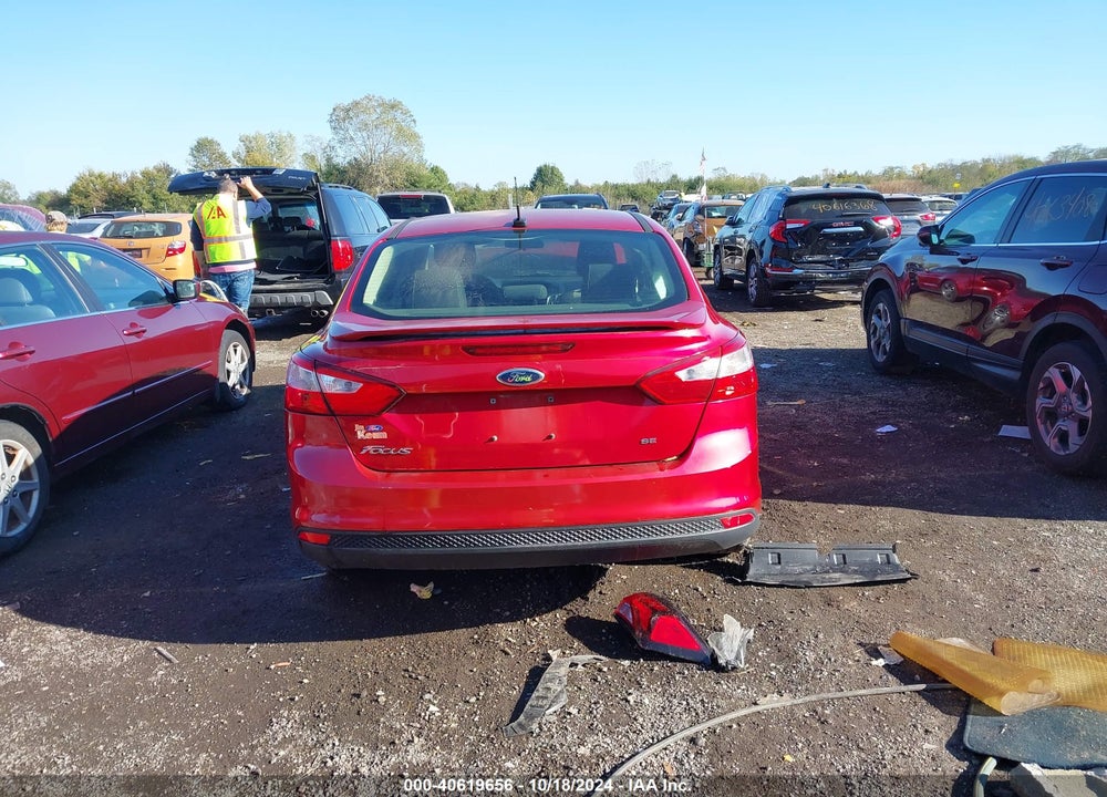 2012 FORD FOCUS SE VIN: 1FAHP3F29CL233909