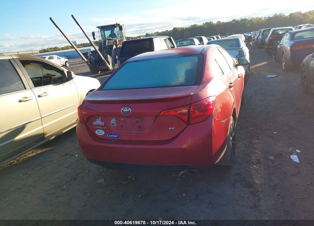 2019 TOYOTA COROLLA SE VIN: 5YFBURHE8KP943571