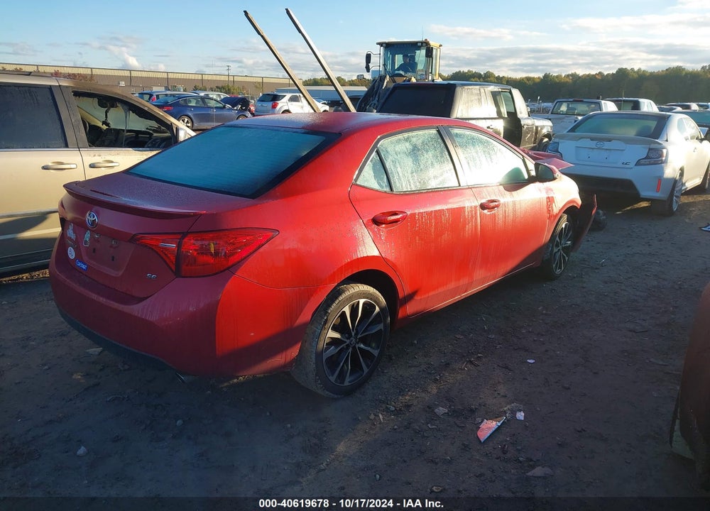 2019 TOYOTA COROLLA SE VIN: 5YFBURHE8KP943571