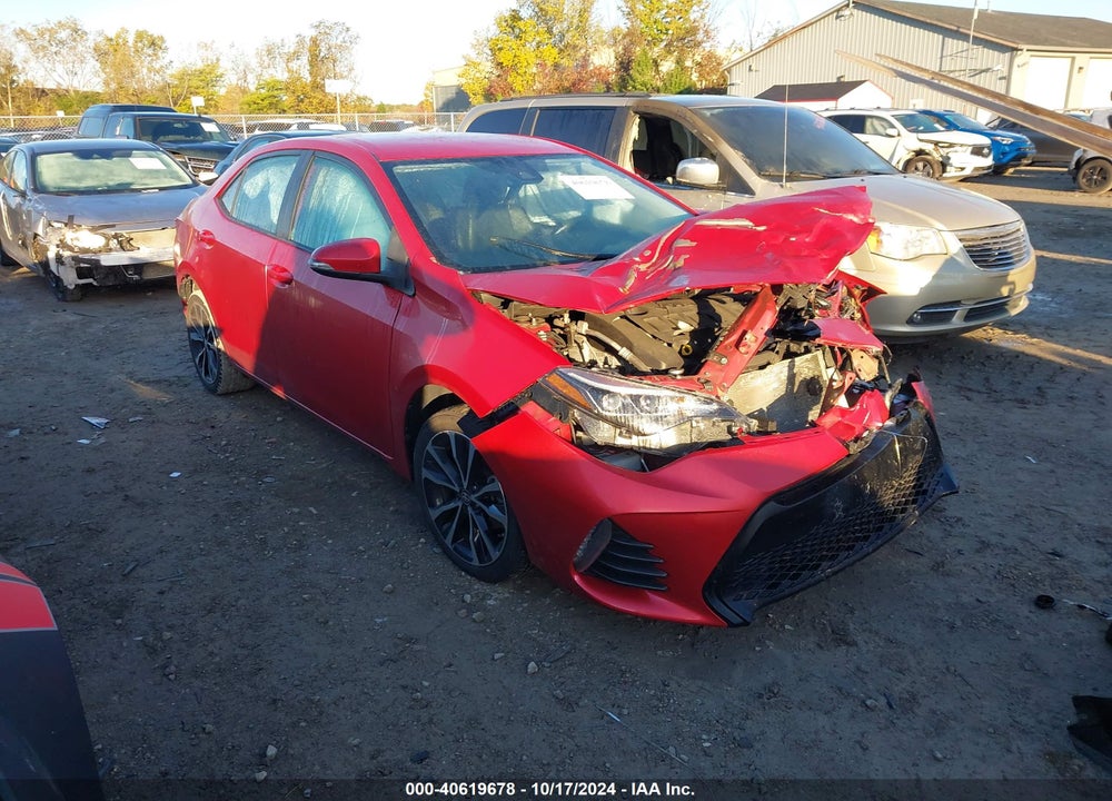 2019 TOYOTA COROLLA SE VIN: 5YFBURHE8KP943571