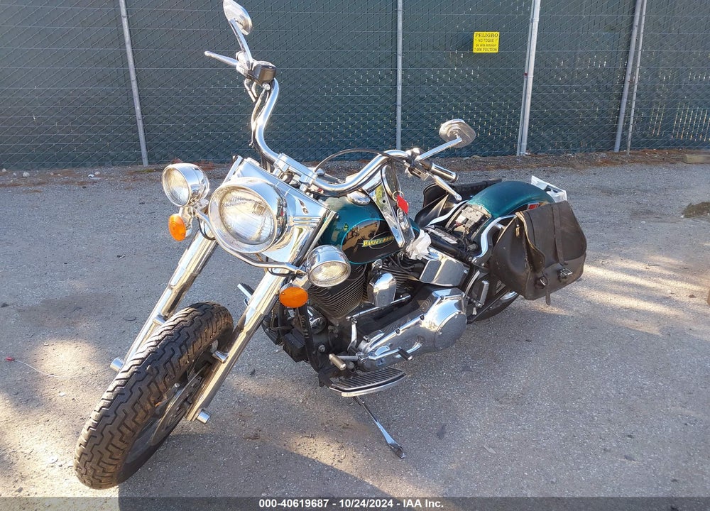 2000 HARLEY-DAVIDSON FLSTF VIN: 1HD1BMY10YY063324