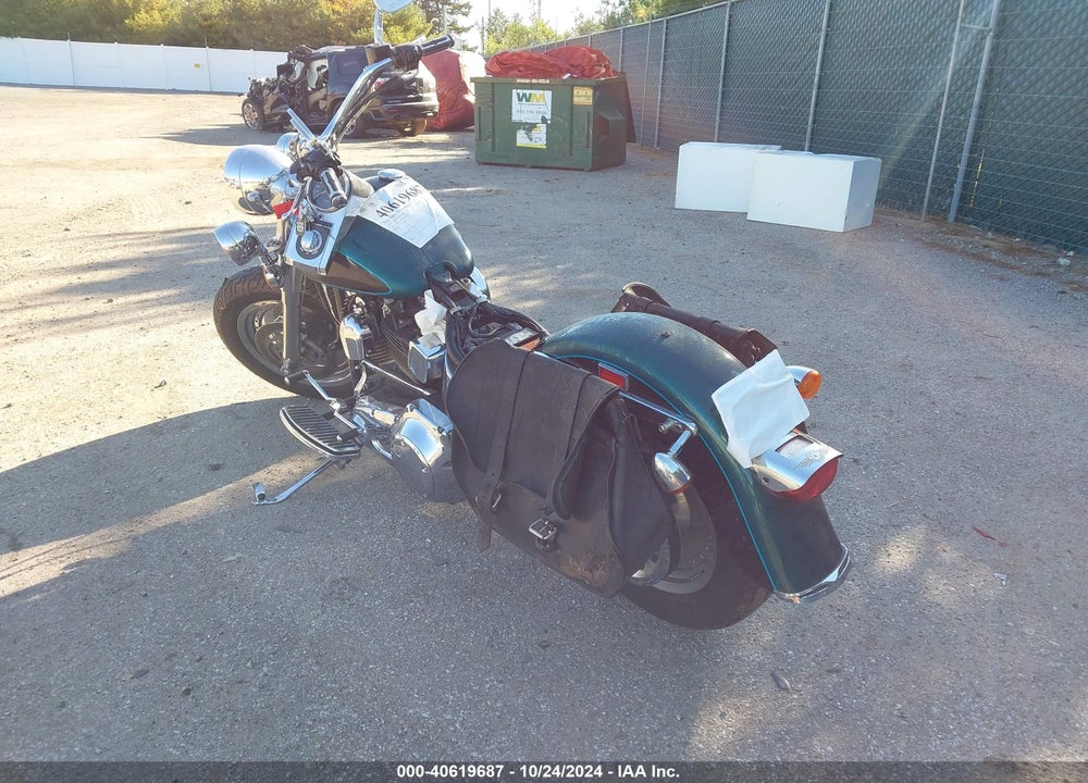 2000 HARLEY-DAVIDSON FLSTF VIN: 1HD1BMY10YY063324