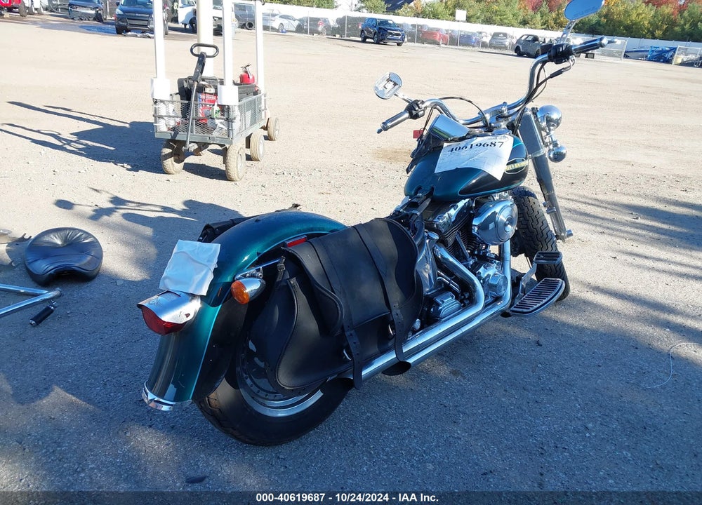 2000 HARLEY-DAVIDSON FLSTF VIN: 1HD1BMY10YY063324