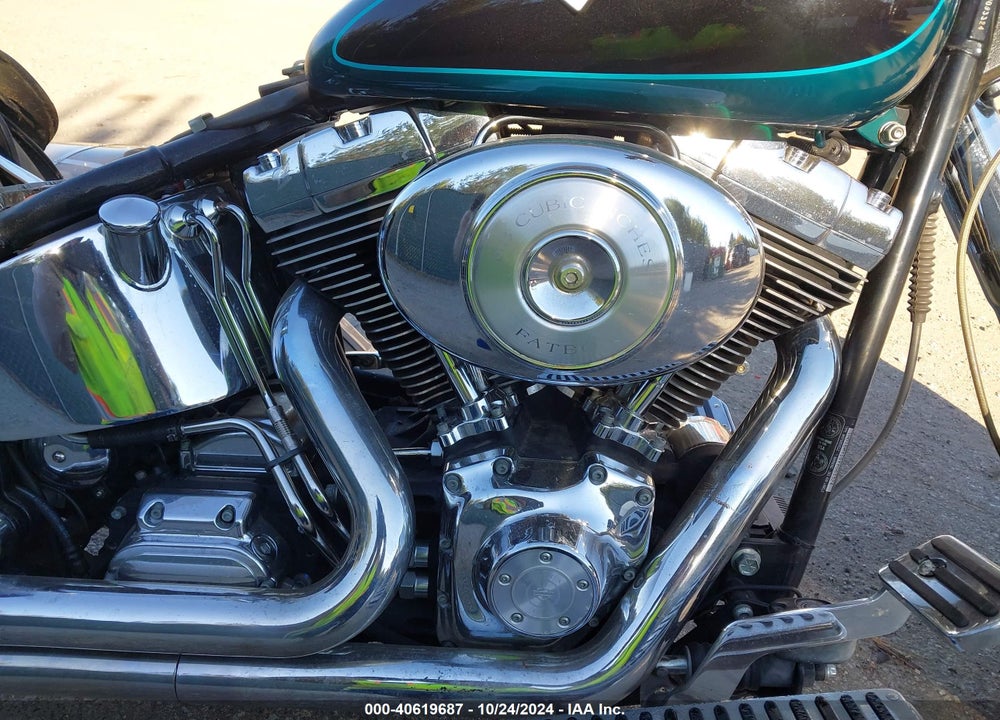 2000 HARLEY-DAVIDSON FLSTF VIN: 1HD1BMY10YY063324