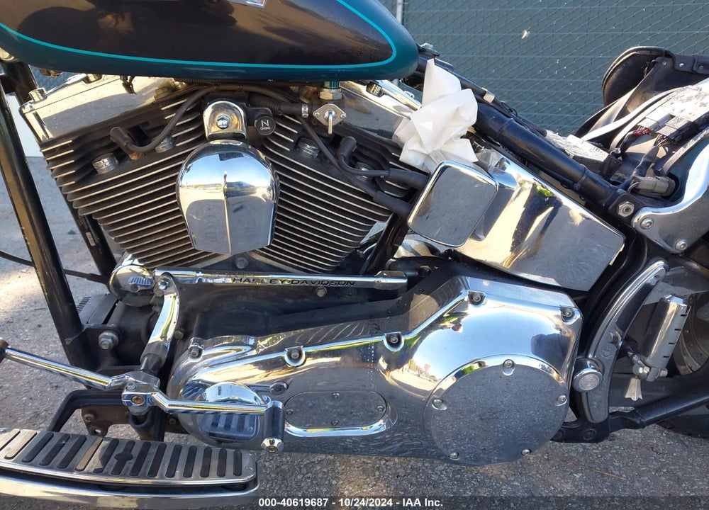 2000 HARLEY-DAVIDSON FLSTF VIN: 1HD1BMY10YY063324