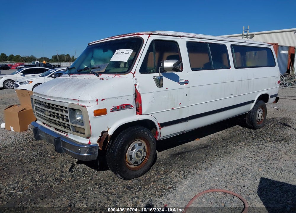 1994 CHEVROLET G30 VIN: 1GAGG39K5RF115731