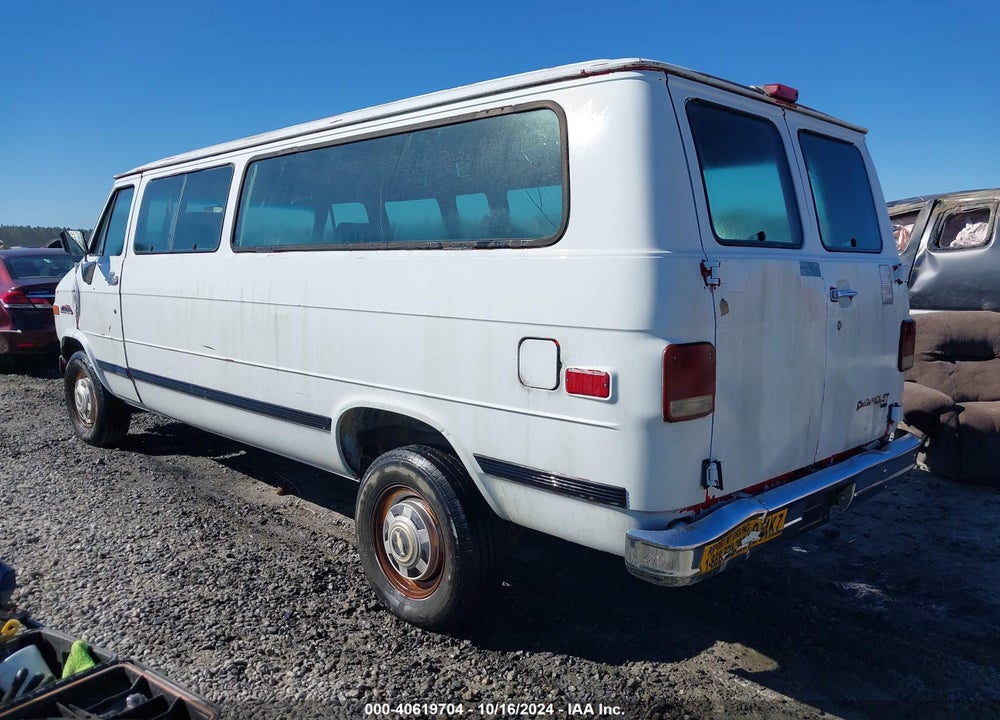 1994 CHEVROLET G30 VIN: 1GAGG39K5RF115731