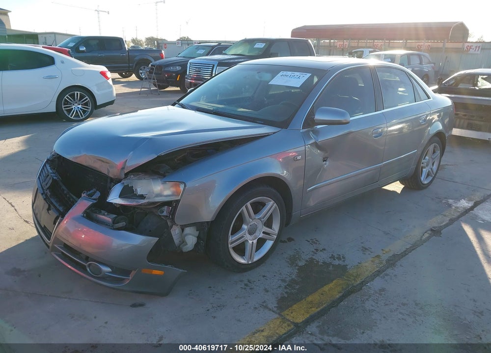 2007 AUDI A4 VIN: WAUAF78E27A148244