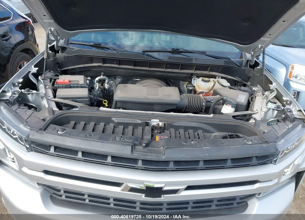 2021 CHEVROLET SILVERADO 1500 4WD SHORT BED RST VIN: 3GCUYEED6MG446335