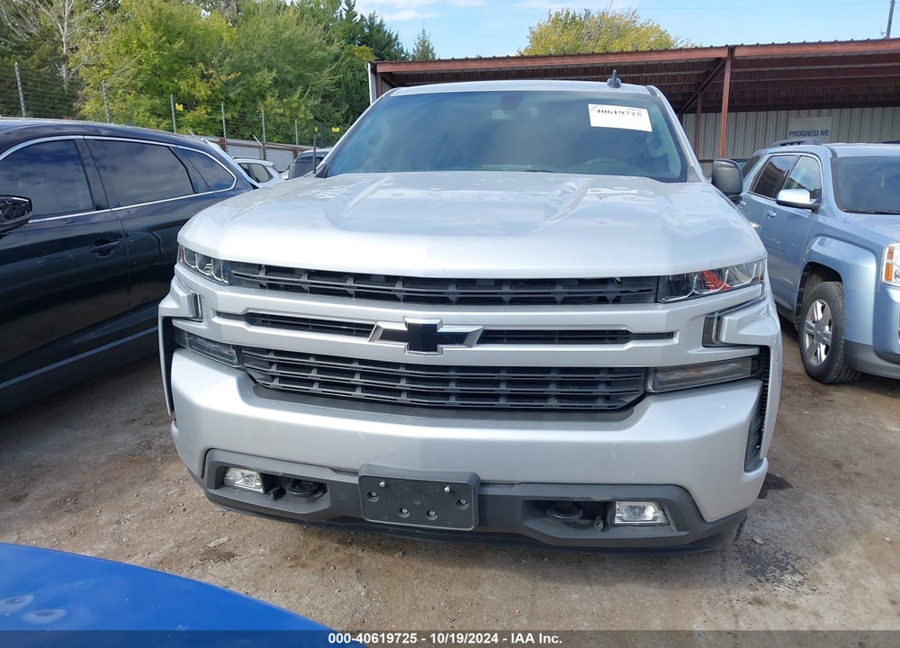 2021 CHEVROLET SILVERADO 1500 4WD SHORT BED RST VIN: 3GCUYEED6MG446335