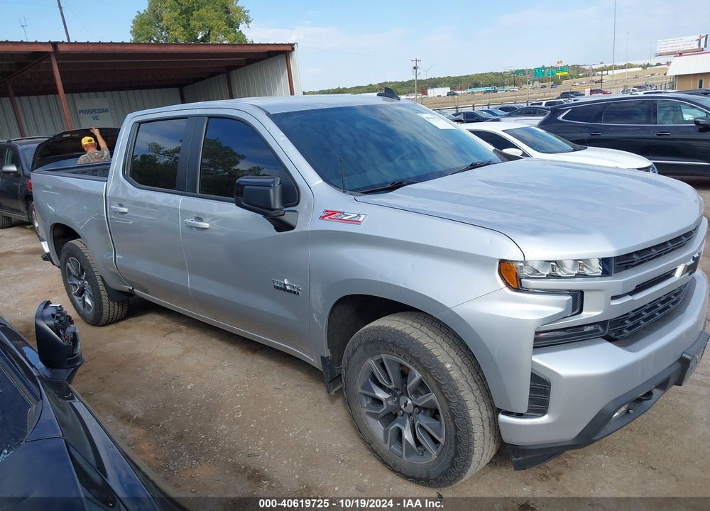 2021 CHEVROLET SILVERADO 1500 4WD SHORT BED RST VIN: 3GCUYEED6MG446335