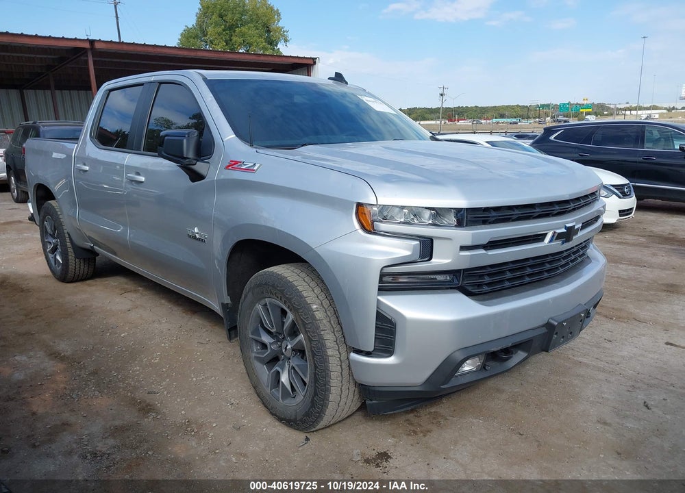 2021 CHEVROLET SILVERADO 1500 4WD SHORT BED RST VIN: 3GCUYEED6MG446335
