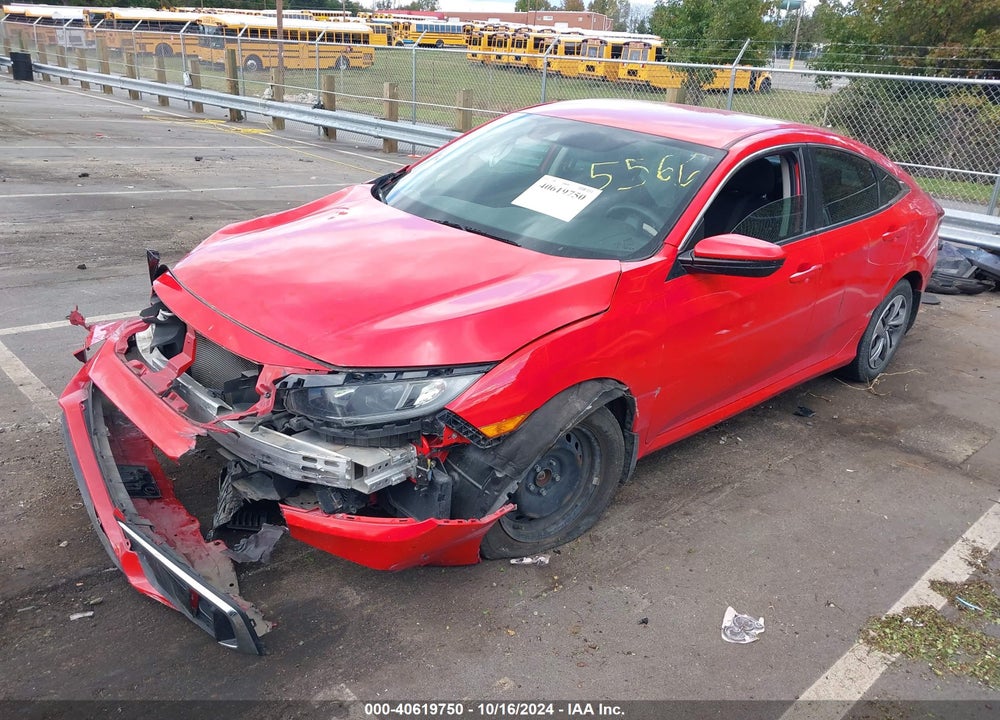 2019 HONDA CIVIC LX VIN: 2HGFC2F64KH535566