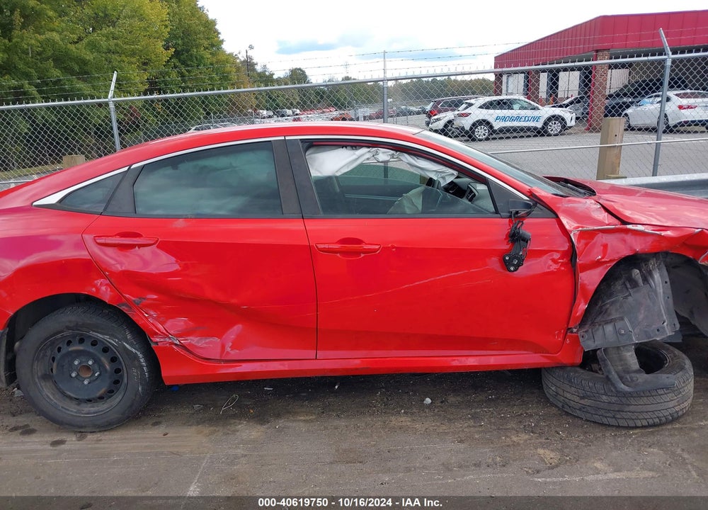 2019 HONDA CIVIC LX VIN: 2HGFC2F64KH535566
