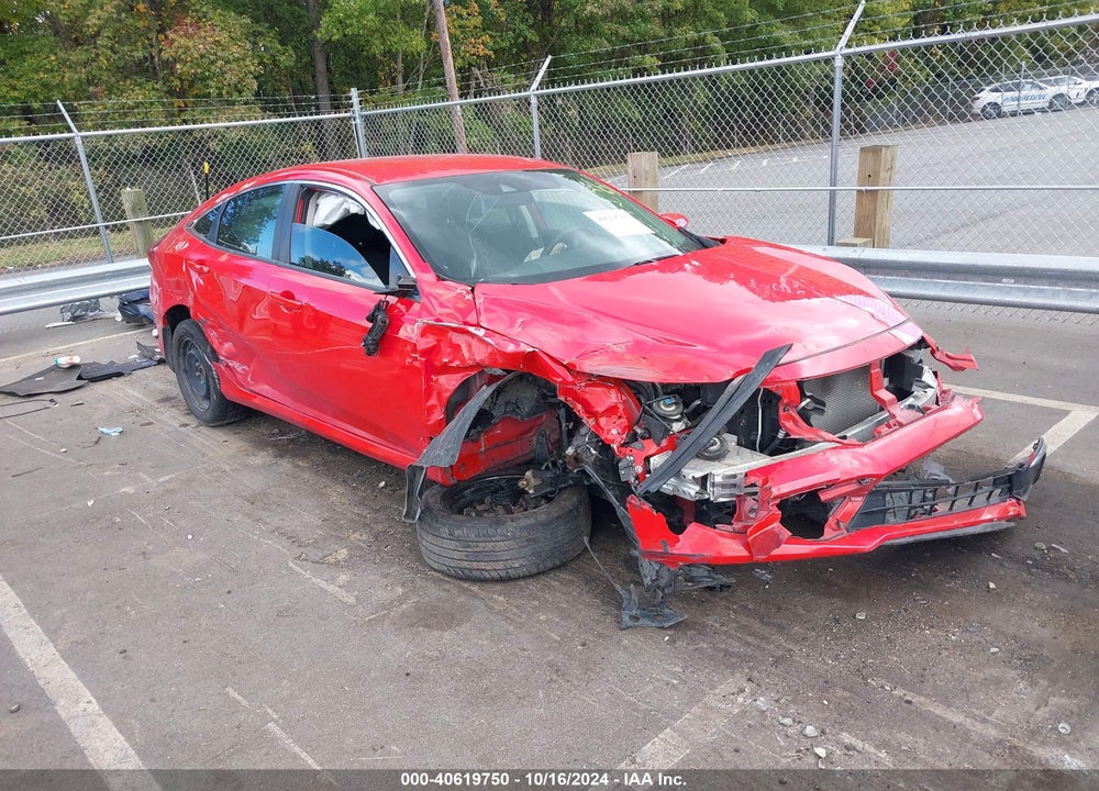 2019 HONDA CIVIC LX VIN: 2HGFC2F64KH535566
