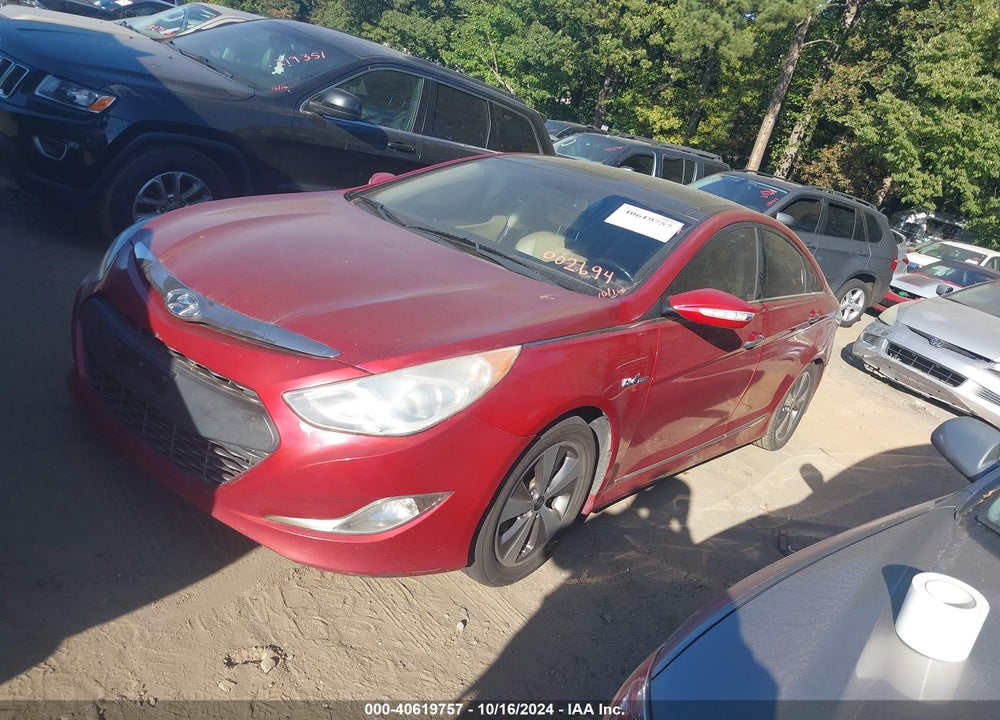 2011 HYUNDAI SONATA HYBRID VIN: KMHEC4A43BA002694