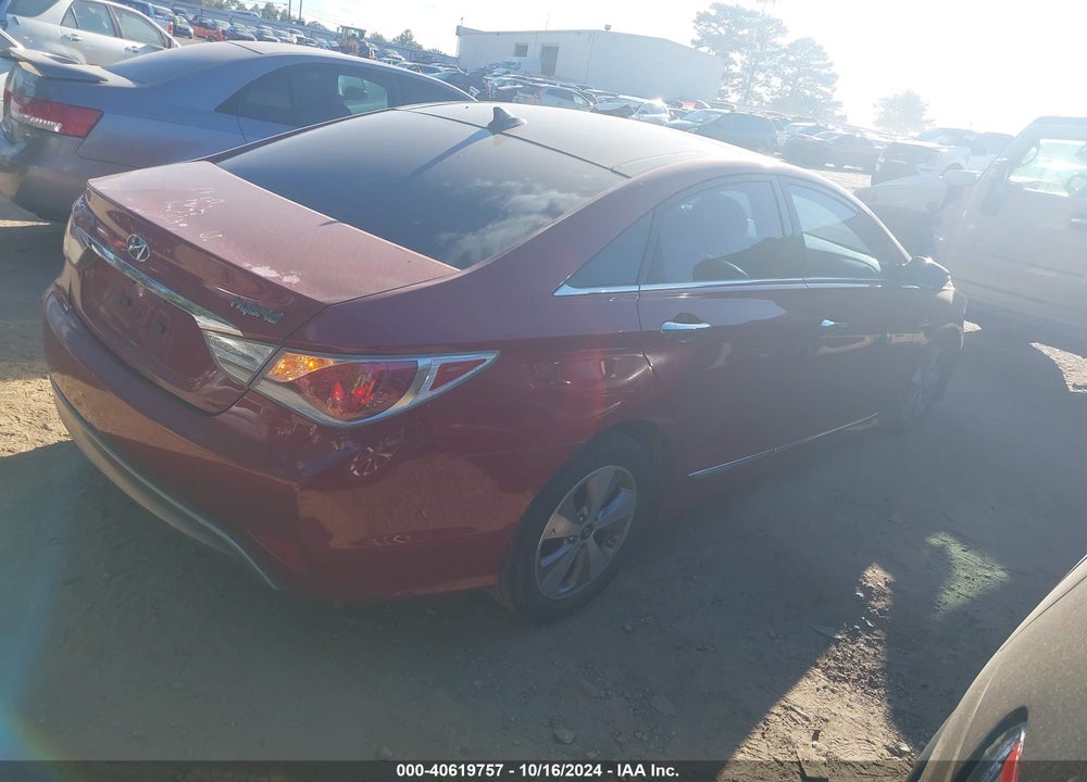 2011 HYUNDAI SONATA HYBRID VIN: KMHEC4A43BA002694