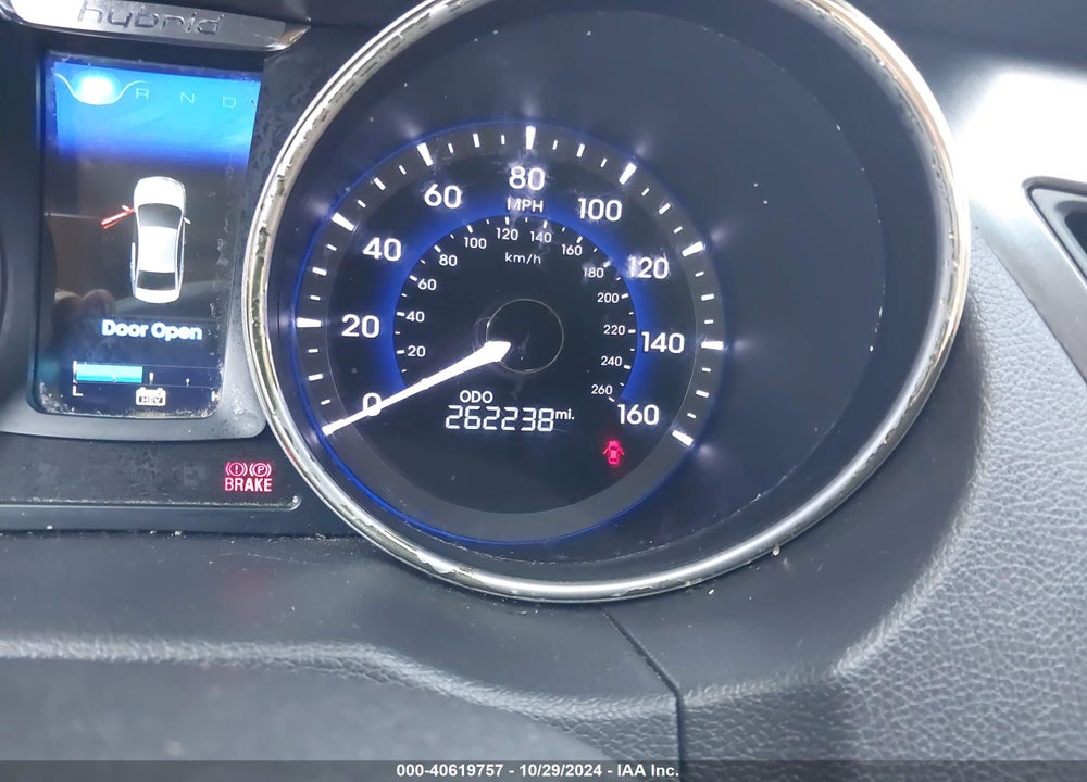2011 HYUNDAI SONATA HYBRID VIN: KMHEC4A43BA002694