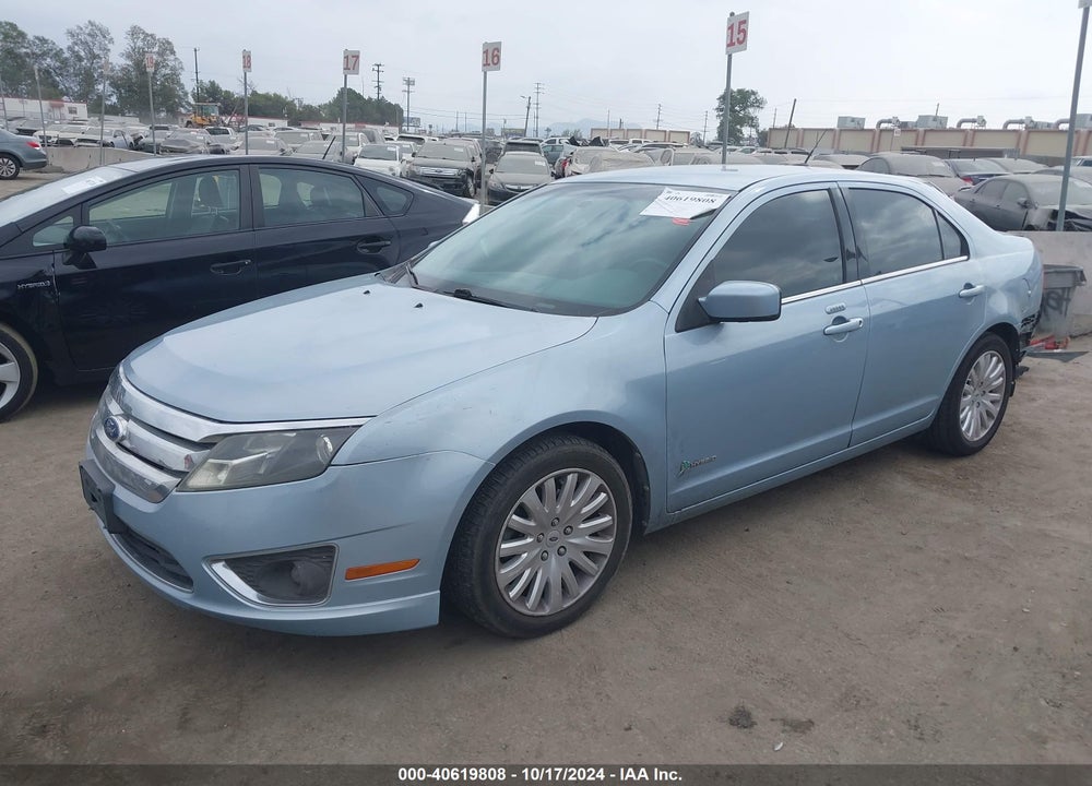 2011 FORD FUSION HYBRID VIN: 3FADP0L33BR335703