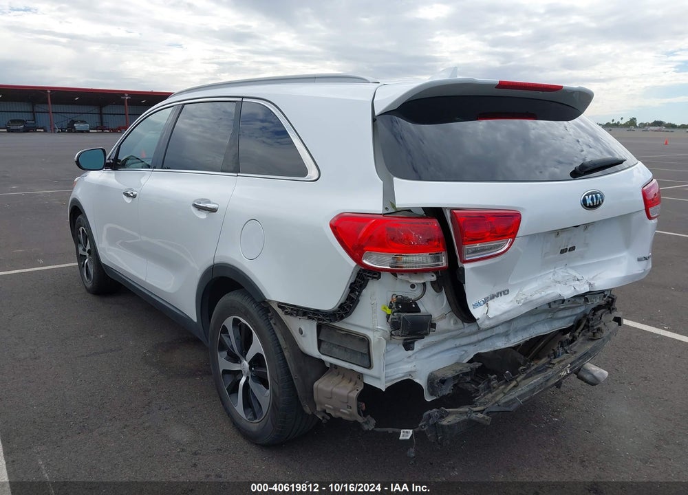 2017 KIA SORENTO 3.3L EX VIN: 5XYPH4A56HG275001