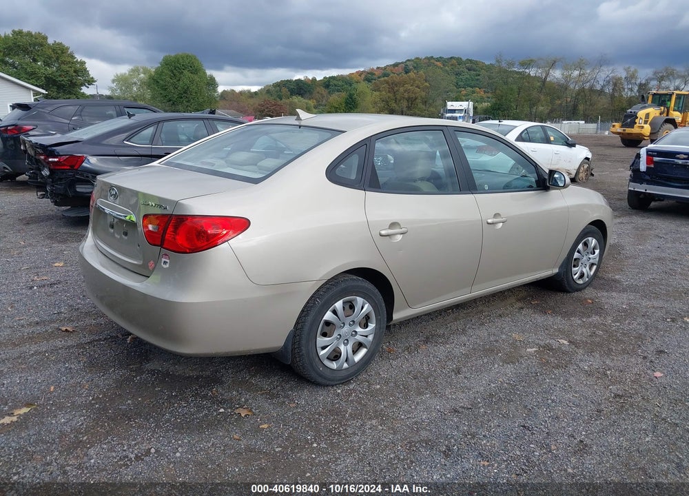 2010 HYUNDAI ELANTRA GLS VIN: KMHDU4AD1AU950839