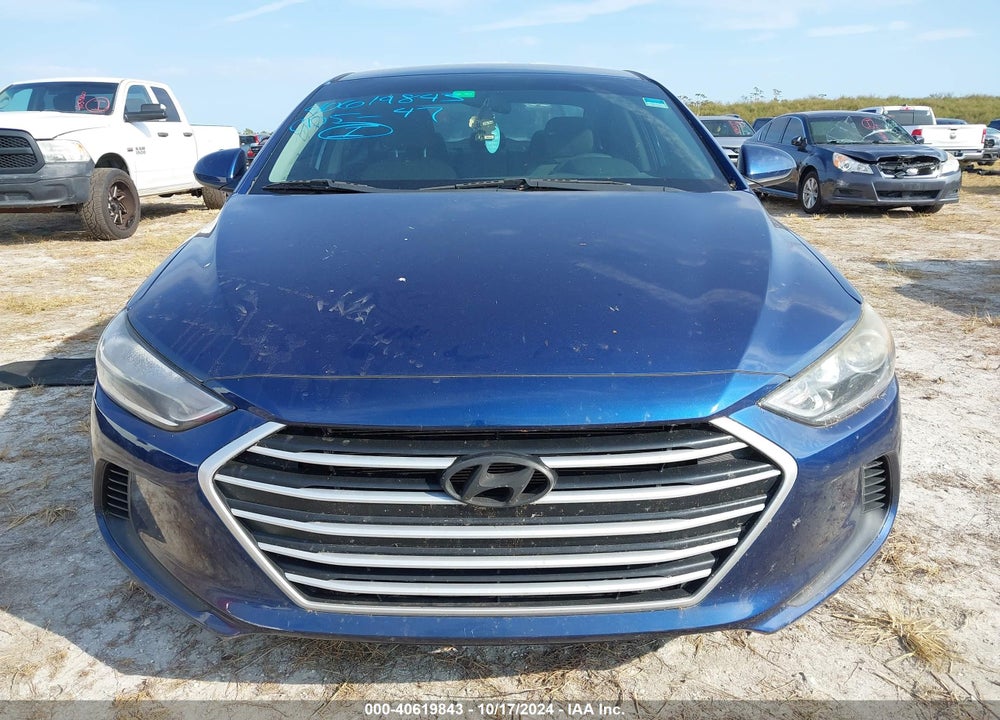 2017 HYUNDAI ELANTRA SE VIN: 5NPD84LF1HH086967