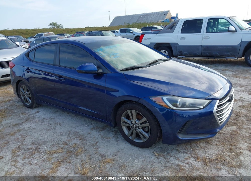 2017 HYUNDAI ELANTRA SE VIN: 5NPD84LF1HH086967