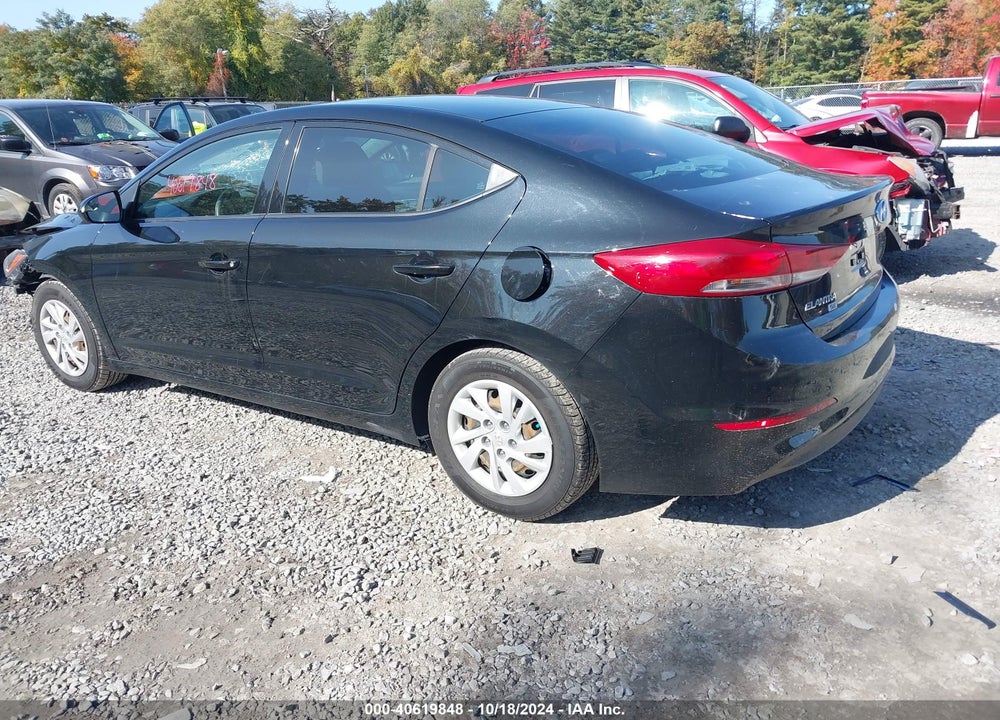2018 HYUNDAI ELANTRA SE VIN: 5NPD74LF4JH351373