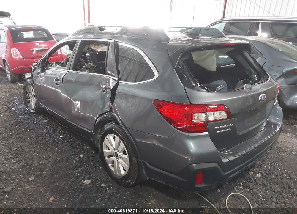 2019 SUBARU OUTBACK 2.5I PREMIUM VIN: 4S4BSAHC2K3272523
