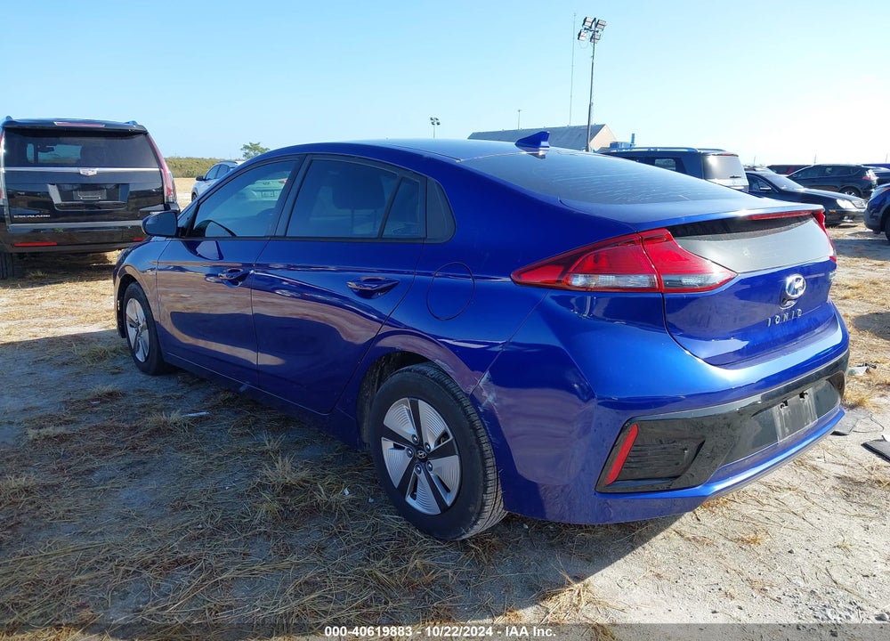 2019 HYUNDAI IONIQ HYBRID BLUE VIN: KMHC65LC3KU119277