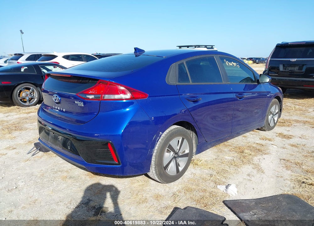2019 HYUNDAI IONIQ HYBRID BLUE VIN: KMHC65LC3KU119277
