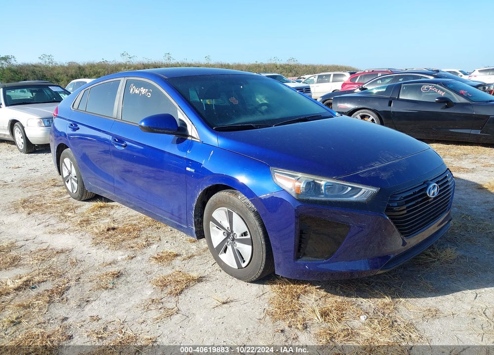 2019 HYUNDAI IONIQ HYBRID BLUE VIN: KMHC65LC3KU119277