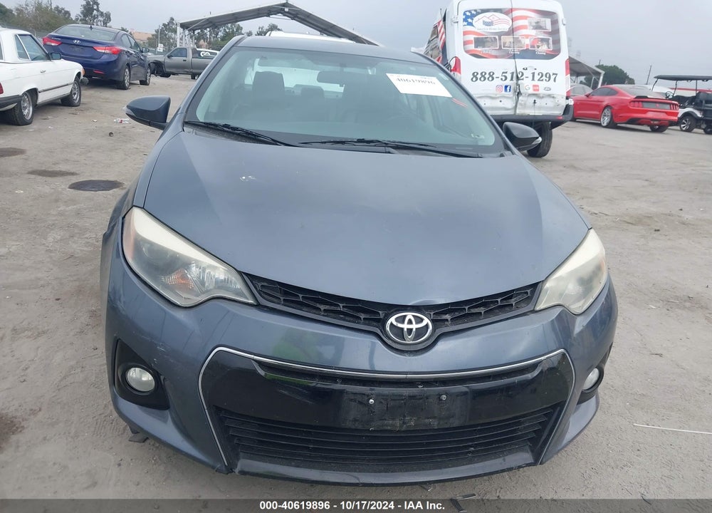 2014 TOYOTA COROLLA S PLUS VIN: 5YFBURHE9EP091915