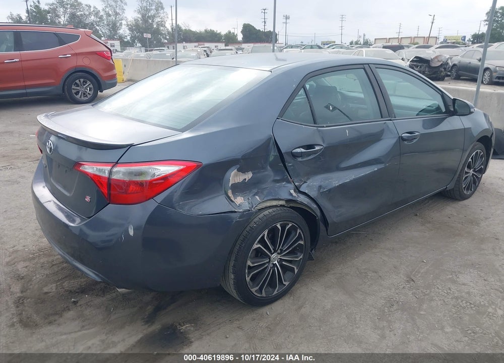 2014 TOYOTA COROLLA S PLUS VIN: 5YFBURHE9EP091915