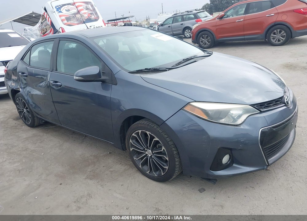 2014 TOYOTA COROLLA S PLUS VIN: 5YFBURHE9EP091915