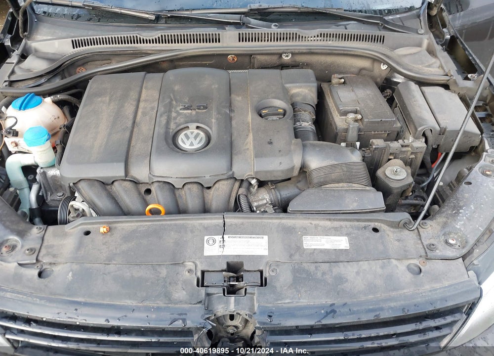 2012 VOLKSWAGEN JETTA 2.5L SE VIN: 3VWDP7AJ7CM397654