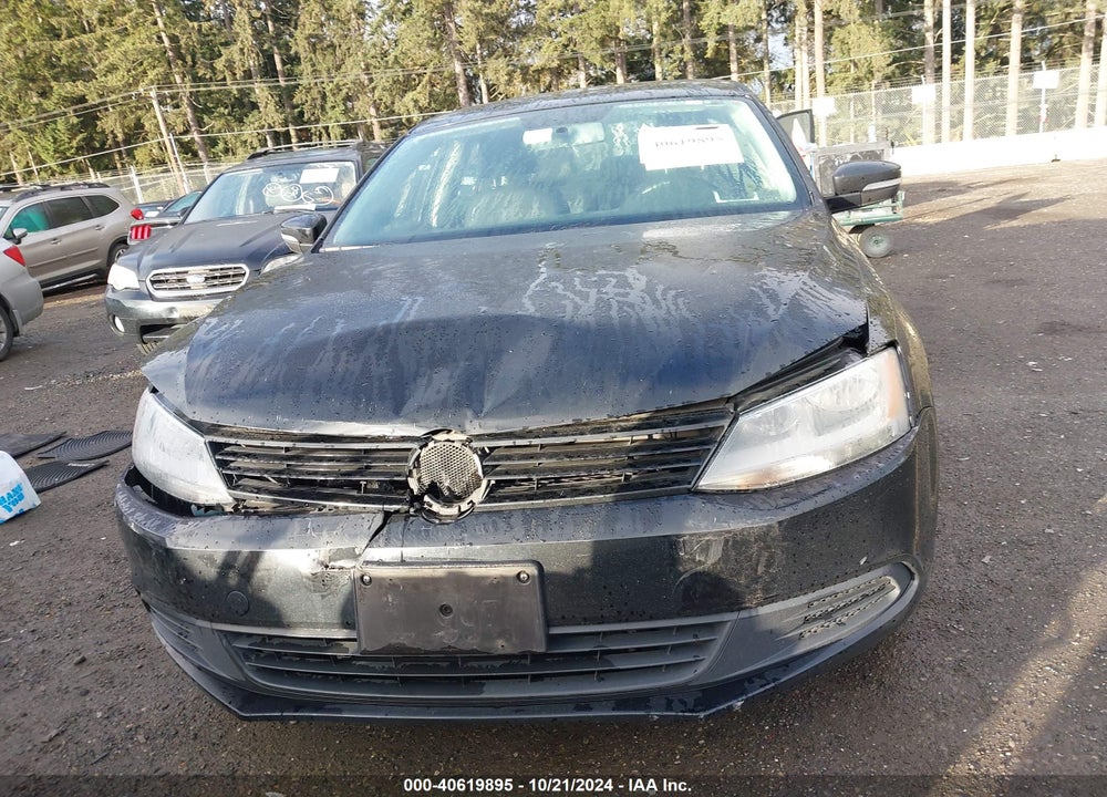 2012 VOLKSWAGEN JETTA 2.5L SE VIN: 3VWDP7AJ7CM397654
