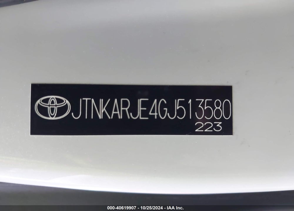 2016 SCION IM VIN: JTNKARJE4GJ513580
