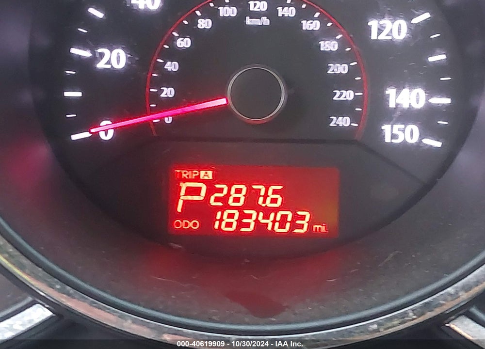 2013 KIA SORENTO LX VIN: 5XYKT3A66DG352956