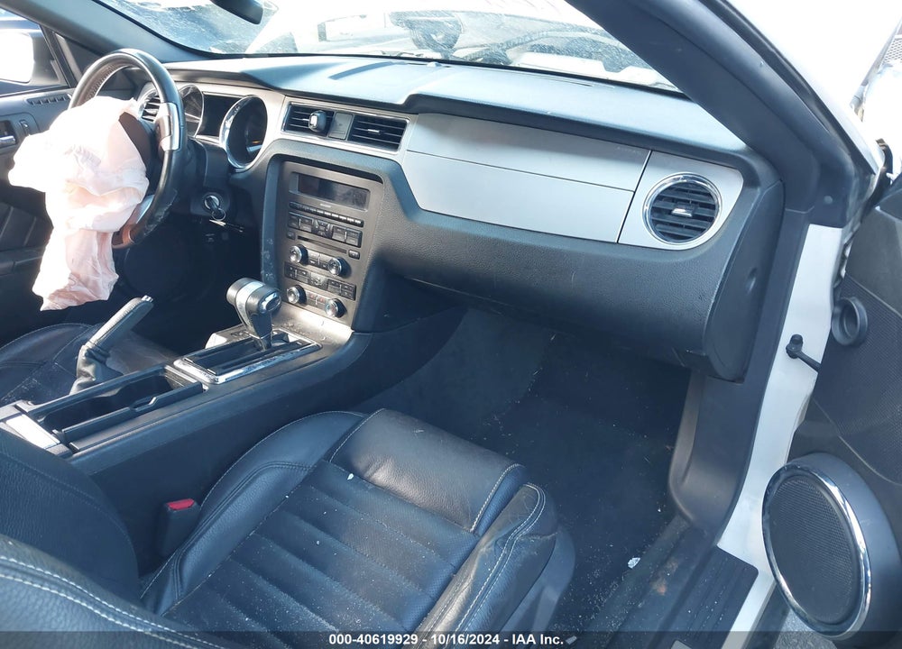 2012 FORD MUSTANG V6 PREMIUM VIN: 1ZVBP8EM6C5242441