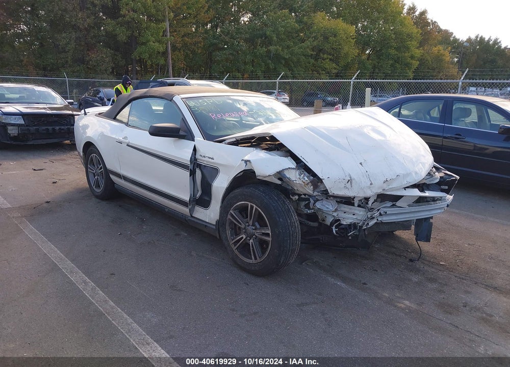 2012 FORD MUSTANG V6 PREMIUM VIN: 1ZVBP8EM6C5242441