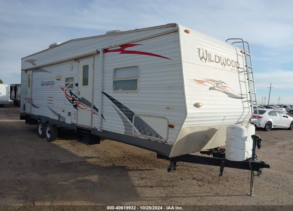 2010 FORREST RIVER WILDWOOD TOY HAULER VIN: 4X4TWTE27AR339787