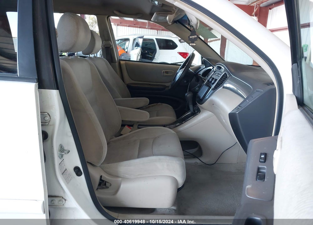 2003 TOYOTA HIGHLANDER V6 VIN: JTEHF21A630122107
