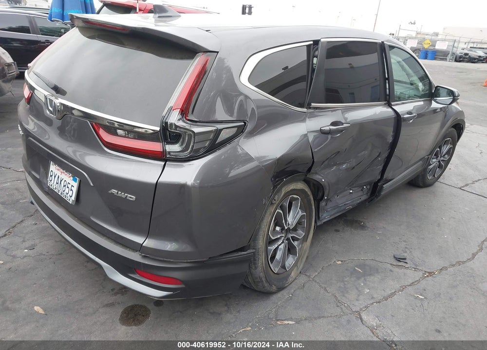 2021 HONDA CR-V AWD EX VIN: 2HKRW2H51MH672885