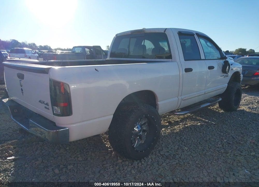 2006 DODGE RAM 1500 SLT/TRX4 OFF ROAD/SPORT VIN: 1D7HU18256S570436